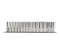 Draper H15MD/SR 1/5,1 cm centimetri. Dr. metrica profonda prese su una presa ferroviario (15 pezzi), blu