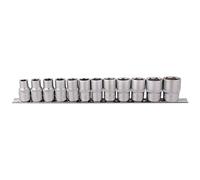 Draper HD12 MM 1/5,1 cm a bussola, attacco su metallo rail (12 pezzi), blu