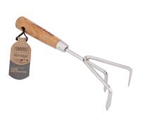 Draper Heritage Acciaio Inox Mano Coltivatore Con Ash Maniglia 99026