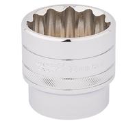 Draper HI-TORQ 1/2"D 36Mm 12 Punti Cromo Chiave Standard Lunghezza 33594