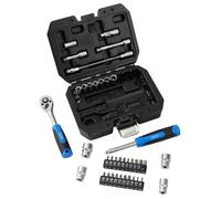 Draper Hi-Torq Metrico Presa e un Po' Set 0.6cmD 40 Pezzi 6 Punto Standard 24223