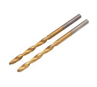 Draper HSS Titanio Nitruro Rivestito Trapano Bit, 3.0mm 2 Pk 135° Split Punto