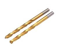Draper HSS Titanio Rivestito di Nitruro Trapano Punta 5.0mm 2 Pacco 135° Split