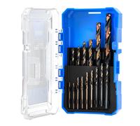 Draper HSS Turbo Titanio Set Punte Trapano 15 Pezzi Auto Centratura 1.5-10.0mm
