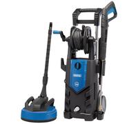 Draper Idropulitrice 2100W 2393psi 165bar Motore senza Spazzole Tubo Lungo 6m