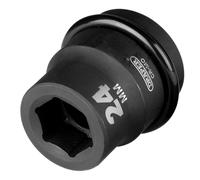 Draper Impact Socket 24mm 1in Attacco Quadrato 6 Punti Cromomolibdeno 05105