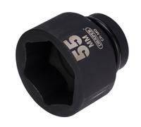 Draper Impact Socket 55mm 1in 6 Punti Cromo Moly Hi Torq 05126