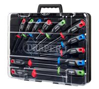 Draper Impugnatura Morbida Screwdriver Set 12 Pezzi Misto con Magnetico Punte
