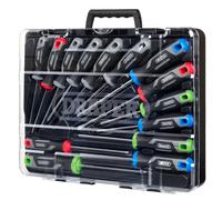 Draper Impugnatura Morbida Screwdriver Set Con Torx Star 14pc Magnetico Punte