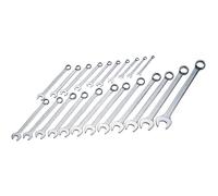 Draper Lungo Chiave Metrica Combinata Set 22 Pezzi Bi Esagonale Anello 03115