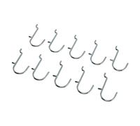 Draper Metallo J-Hooks per Pannello Posteriore Forato Confezione Di 10 Load Hook