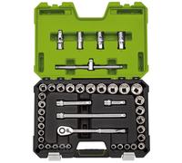 Draper Metric Imperial Presa Set 1.3cmD Verde 41 PC 12 Punto Standard 04465