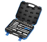 Draper Metric Imperial Presa Set 1cmD 39p 6 Punto Cromo Standard Lunghezza 16361