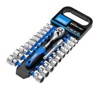 Draper Metrico Af Presa & Cricchetto Set 1cmD 22pc 10 A 22mm & 0.6cm 2.2cm 16373