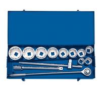 Draper Metrico Bussola Set IN Metallo Custodia 1 " D 13 Pezzi