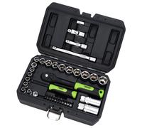 Draper Metrico Presa E Punta Set 0.6cm 1cmD 48 PC Quick Release Cricchetto 24235