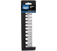 Draper Metrico Presa Set 0.6cmD 10 Pezzi 6 Punto Standard Lunghezza 50067