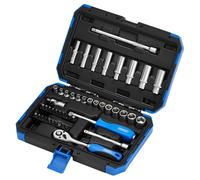 Draper Metrico Presa Set 0.6cmD 47 Pezzi Esagonale Profonda & Standard 16355