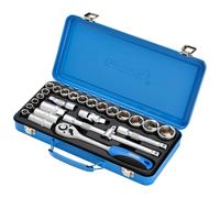 Draper Metrico Presa Set 1.3cmD Esagonale 26 Pezzi Standard Lunghezza 16368