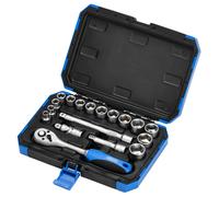 Draper Metrico Presa Set 1cmD 18 Pezzi Esagonale Standard Lunghezza 16359