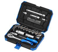 Draper Metrico Presa Set 1cmD 34 Pezzi Esagonale Standard Lunghezza 89558