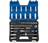Draper Metrico Presa Set 1cmD 36 Pezzi 6 Punto Deep & Standard Lunghezza 16449
