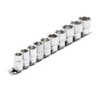 Draper Metrico Presa Set Su Metallo Binario 1cmD 10 Pezzi 10 19mm 6 Punto 16400