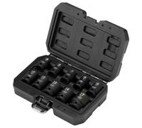 Draper Metrico Urto Presa Set 1.3cmD 10pc Standard Lunghezza IN Valigetta 83092