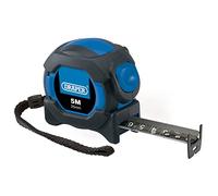Draper Metro a nastro autobloccante da 5 m, larghezza 25 mm, doppio lato con graduazioni metriche e imperiali, gancio a due punte, 04751