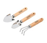 Draper Mini Giardino Set Attrezzi 3 Pezzi Cazzuola Trapianto Coltivatore 10086