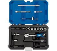 Draper Multi Guida Metrica Presa Set 0.6cmD 43 Pezzi Standard Lunghezza 16479