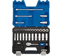 Draper Multi Guida Metrica Presa Set 1cmD 42 Pezzi Profondo & Standard Lunghezza
