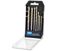 Draper Multiuso Set Punte Trapano 7 PC Mattone Cemento Pietra Ardesia Tile Metal