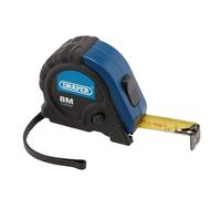 Draper Nastro di Misurazione 8m 26ft x 25mm Chiusura Bottoni E Cintura Clip