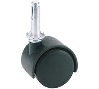 Draper Nylon Ruota 40Mm Diametro S.W.L 25Kg 10Mm Dia Fissaggio A Spinotto 65466