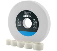 Draper Ossido di Alluminio Bench Mola Abrasiva 150 x 20mm 80 Sabbia Bianco 99569