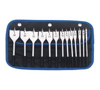 Draper Piatto Legno Set Punte Trapano 13 Pezzi 6 A 38mm Gambo Diametro 6mm Tasca