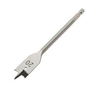 Draper Piatto Legno Trapano Punta 20mm Attacco Esagonale Doppio Terra Tri 41552