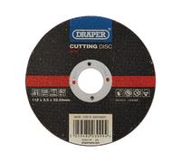 Draper Piatto Taglio Pietra Disco 115 x 2.5 x 22.23mm Legato Silicio Carbide