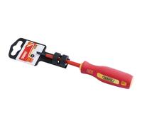 Draper Pienamente Isolato Piatta Taglio Screwdriver 2.5 x 75mm Testato Per 10kV