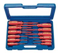 Draper Pienamente Isolato Screwdriver Set 12 Pezzi Tinta & Croce Fessura Plus Pz