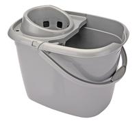 Draper Plastica Secchio Mocio 12L Lato Polistirene Bocca E Strizza Strizzatore