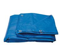 Draper Polietilene Telone Impermeabile 5 X 8m Muffa Resistente Alluminio Asole