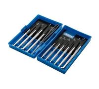 Draper Precisione Screwdriver Set 11 Pezzi 6 Tinta Unita Fessura 3 Croce & Case