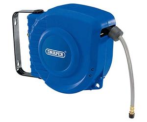 Draper RAH12 avvolgitubo retrattile, blu, 12 m