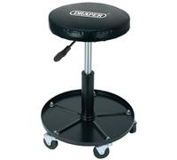 Draper Regolabile Lavoro Sedile Olio Resistente Vinile Idraulico Big Ruote 54229
