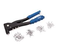Draper Rivettatrice Manuale Kit per Rivetti IN Alluminio 1 X Custodia 100 Misto