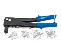 Draper Rivettatrice Manuale Kit per Rivetti IN Alluminio 2.4, 3.2, 4.0, E 4.8mm