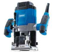 Draper Router Variabile A 230V 1/4" 1200W Con Pulsante Di Sicurezza