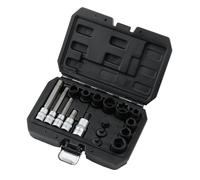 Draper Set 17 Pezzi Chiavi Torx Per Calibro Freno 3/8" E 1/2" 07114